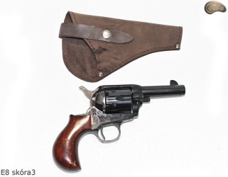 Holster case cover E8 BROWN3 revolver Remington 3" Colt Cattleman 3,5"