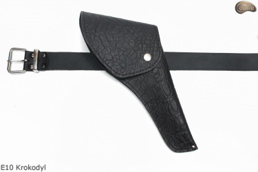 Pouzdro na revolver  COLT Cattleman 5,5" Remington 5,5",E10 KROKODYL