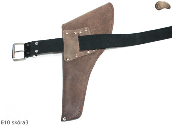 Étui holster E10 BROWN3 pour revolver  COLT Cattleman 5,5" Remington 5,5"