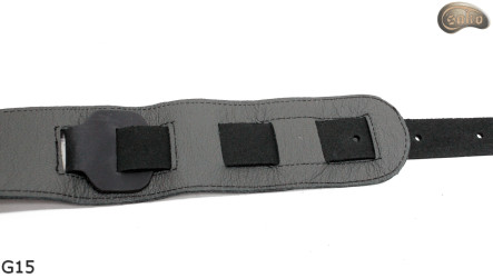 Sangle pour guitare G15 en cuir, sangle double face pour guitare basse électrique