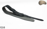 G16 guitar strap, double-sided leather strap for electric bass guitar