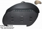 LEATHER SADDLEBAGS S262B WIDE *TO ORDER*
