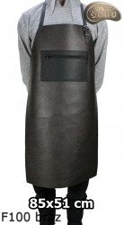 Bőr védőkötény F100 BROWN /hentes/hegesztő/szakács/barbecue/lakatos