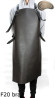 Leather protective apron F20 BROWN /butcher/welding/chef/barbecue/locksmith