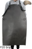 Kožená ochranná zástěra F20 BROWN /řezník/svářeč/kuchař/grilovač/zámečník