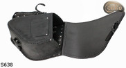 LEATHER SADDLEBAG S638 H-D SOFTAIL