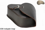 LEATHER SADDLEBAG S59 RETRO VINTAGE H-D SOFTAIL