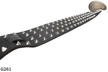 G261 Matte Double-Sided Genuine Leather Electric/Bass Guitar Strap