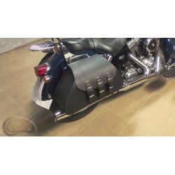 LEATHER SADDLEBAGS S71 H-D DYNA *TO REQUEST*