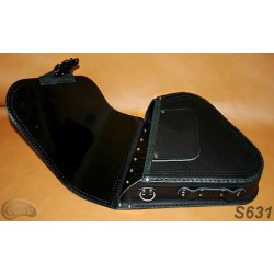LEATHER SADDLEBAG S631 H-D SOFTAIL