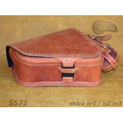LEATHER SADDLEBAG S571 H-D SPORTSTER