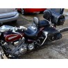 A vezető hátulja  YAMAHA XV 1600 WILD STAR és XV 1700 ROAD STAR
