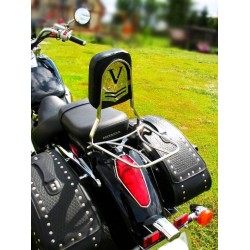 Passenger backrest with luggage rack HONDA VT 750 C and SHADOW C4 / C5