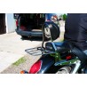 Dossier passager avec porte-bagages  HONDA VTX 1300 RETRO