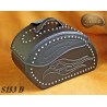 LEATHER SADDLEBAGS S153