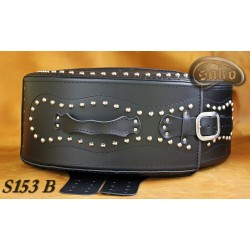 LEATHER SADDLEBAGS S153