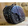 LEATHER SADDLEBAGS S26