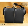 LEATHER SADDLEBAGS S28