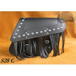 LEATHER SADDLEBAGS S28