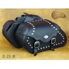 LEATHER SADDLEBAGS S21