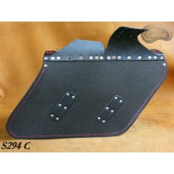 LEATHER SADDLEBAGS S294