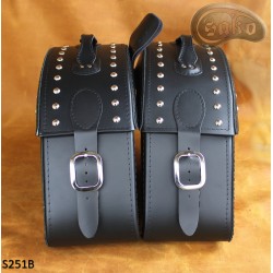 LEATHER SADDLEBAGS S251