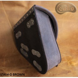 Sacoches Moto S54 CRÂNE MARRON H-D SOFTAIL