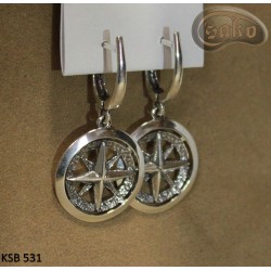 Silver Earrings KSB 531