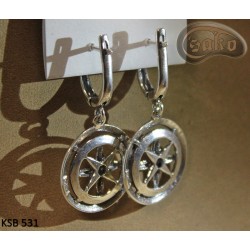 Silver Earrings KSB 531