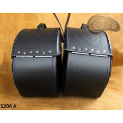 LEATHER SADDLEBAGS S204 A  *TO REQUEST*