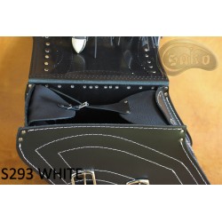 Bőr táska S293 WHITE *Kérésre*