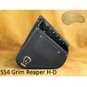 LEATHER SADDLEBAG S54 GRIM REAPER H-D SOFTAIL