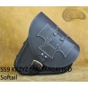 LEATHER SADDLEBAG S59 MALTESE CROSS H-D SOFTAIL