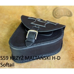 Brašny  S59 Maltézský kříž H-D SOFTAIL