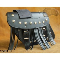 LEATHER SADDLEBAGS S281