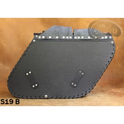 LEATHER SADDLEBAGS S19