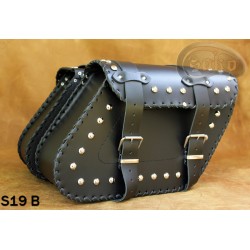 LEATHER SADDLEBAGS S19