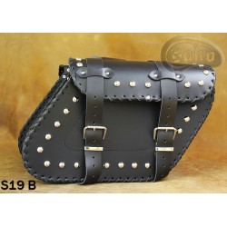 LEATHER SADDLEBAGS S19