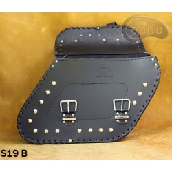 LEATHER SADDLEBAGS S19