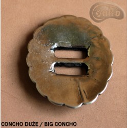 Táska / csomagtartó díszítése   Concho nagy ovális