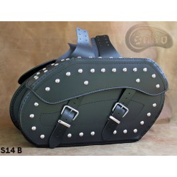 LEATHER SADDLEBAGS S14