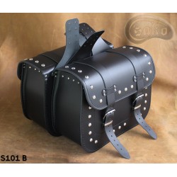 LEATHER SADDLEBAGS S101  *TO REQUEST*