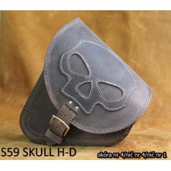 Satteltaschen S59 SKULL H-D SOFTAIL