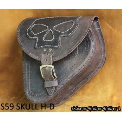 Satteltaschen S59 SKULL H-D SOFTAIL