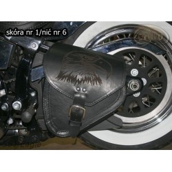LEATHER SADDLEBAG S61 EAGLE H-D SOFTAIL