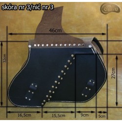 Bőr táska S69 H-D SPORTSTER  *Kérésre*